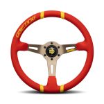 MOMO Drifting Steering wheel - Red Microfibre