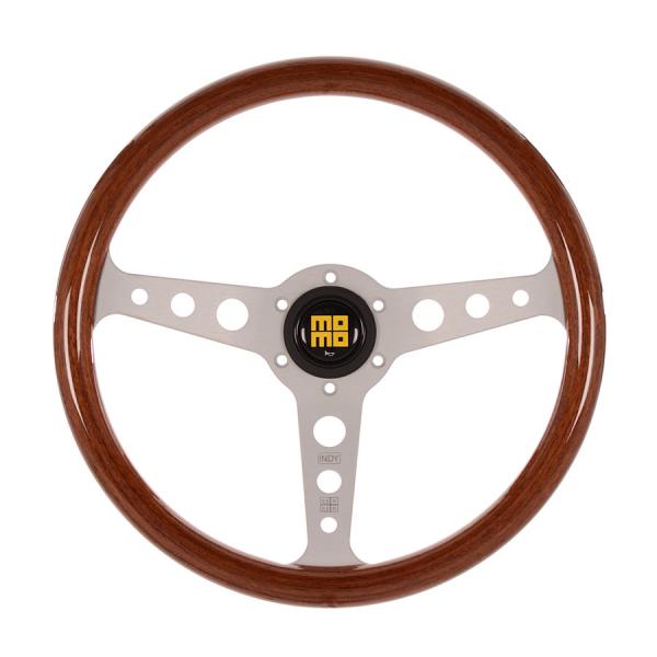 MOMO Indy Heritage Silver steering wheel