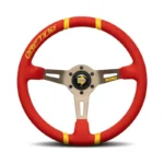 MOMO Drifting Steering wheel - Red Microfibre