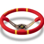 MOMO Drifting Steering wheel - Red Microfibre