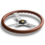 MOMO Indy Heritage Silver steering wheel