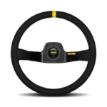 MOMO MOD.02 Steering Wheel - Suede, Black Spoke