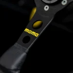 MOMO MOD.07 Steering Wheel - Black Leather