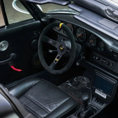 MOMO MOD.07 Steering Wheel - Black Suede