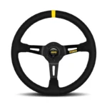 MOMO MOD.08 Steering Wheel - Suede, Black Spoke