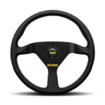MOMO MOD.78 Steering Wheel - Black Leather