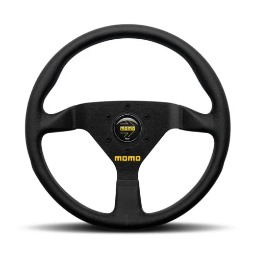 MOMO MOD.78 Steering Wheel - Black Leather