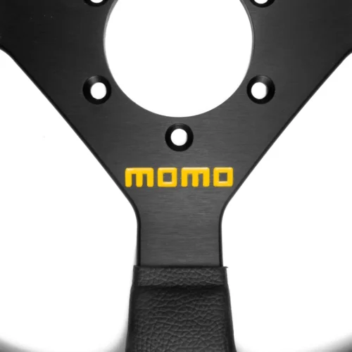 MOMO MOD.78 Steering Wheel - Black Leather