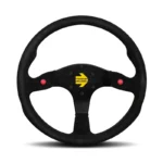 MOMO MOD.80 Steering Wheel - Black Suede