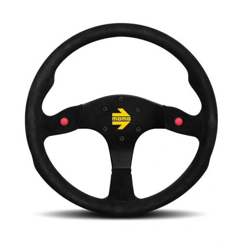 MOMO MOD.80 Steering Wheel - Black Suede