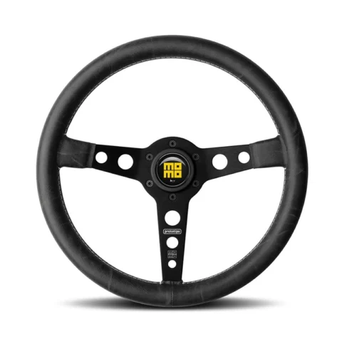 MOMO Prototipo Heritage Black Spoke steering wheel