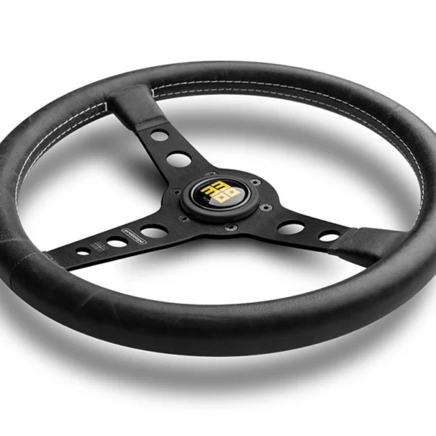 MOMO Prototipo Heritage Black Spoke steering wheel - Image 2