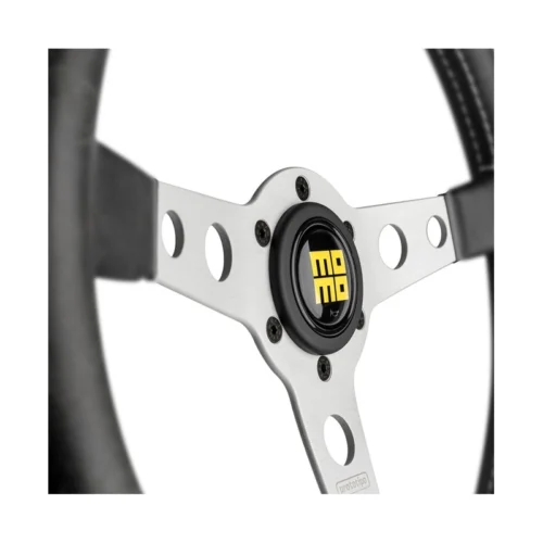 MOMO Prototipo Heritage Silver Spoke steering wheel
