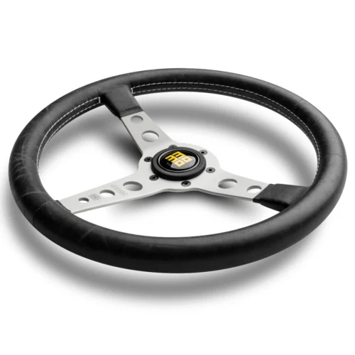 MOMO Prototipo Heritage Silver Spoke steering wheel