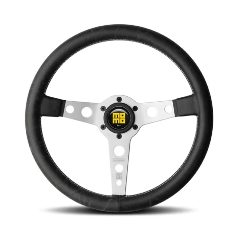 MOMO Prototipo Heritage Silver Spoke steering wheel