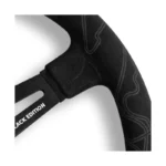 MOMO Ultra Black Edition Steering Wheel - Black Insert