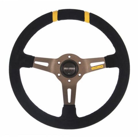 MOMO Drifting Steering Wheel - Suede