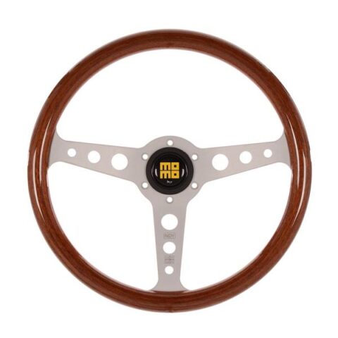 MOMO Indy Heritage Silver steering wheel