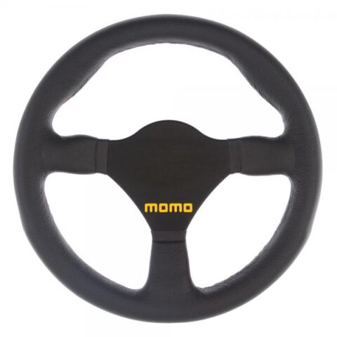 MOMO MOD.26 Steering Wheel - Black Leather