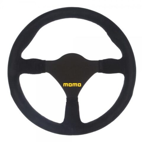 MOMO MOD.26 Steering Wheel - Black Suede