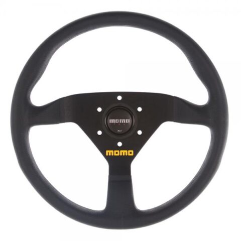 MOMO MOD.78 Steering Wheel - Black Leather